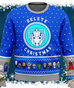 Dr Who Dalek Ugly Christmas Sweater
