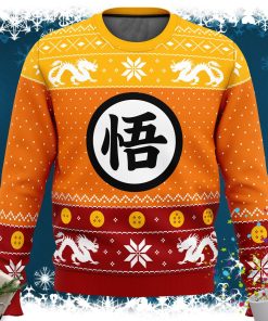 Dragon Ball Z Goku Christmas Ugly Christmas Sweater