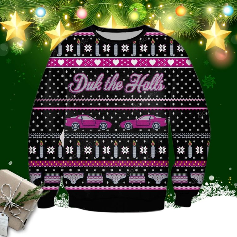 Drink The Halls 3d Print Ugly Sweater