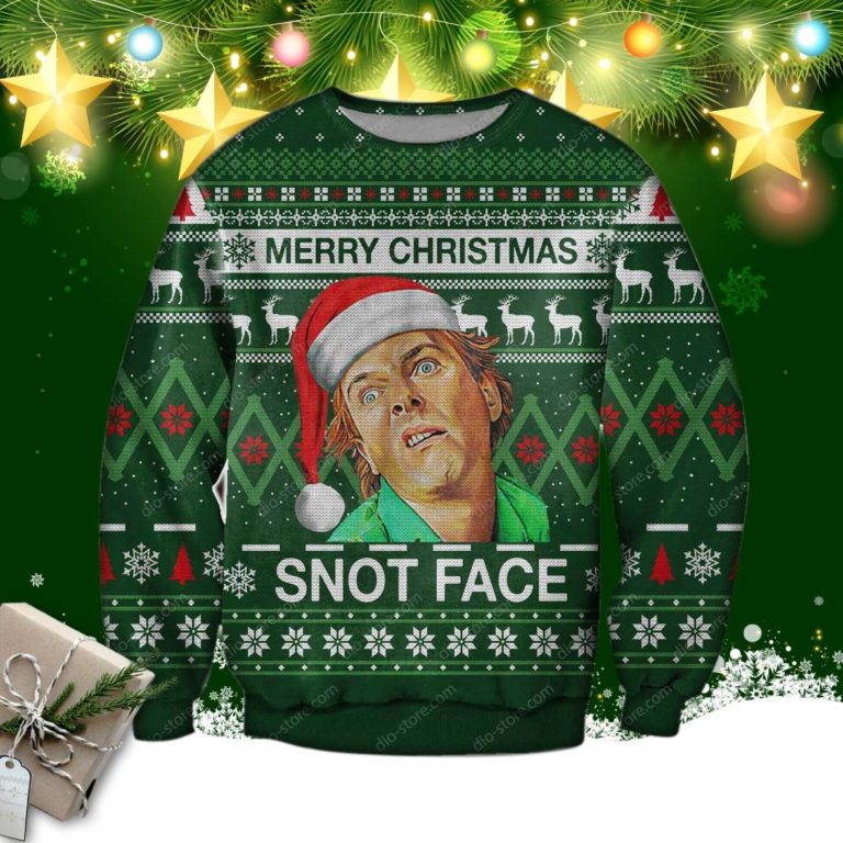 Drop Dead Fred 3d Print Ugly Christmas Sweater, Sweatshirt