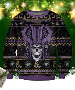 Dungeon Master’s Guide 3d Print Ugly Christmas Sweater
