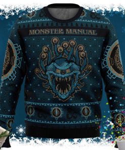 Dungeons & Dragons Monster Manual Ugly Christmas Sweater Dungeons & Dragons Monster Manual Ugly Christmas Sweater