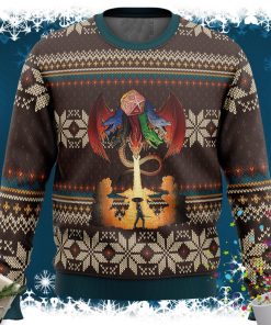 Dungeons &amp Dragons Ugly Christmas Sweater