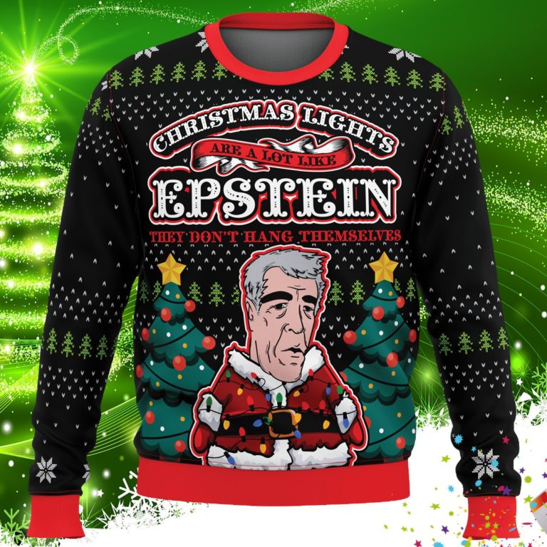 Epstein Ugly Christmas Sweater