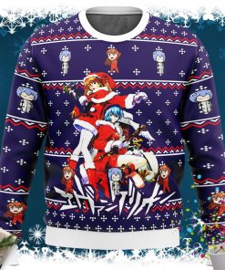 Evangelion Holiday Ugly Christmas Sweater