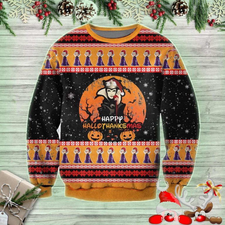Evil Queen Ugly Christmas Sweatshirt, Sweater