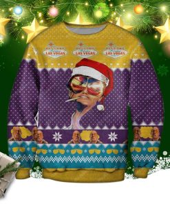 Fabulous Las Vegas 3d Print Ugly Christmas Sweatshirt