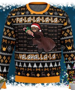 Falalala Valahalla Vinland Saga Christmas Sweater