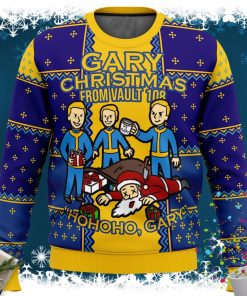 Fallout Gary Ugly Christmas Sweater Fallout Gary Ugly Christmas Sweater