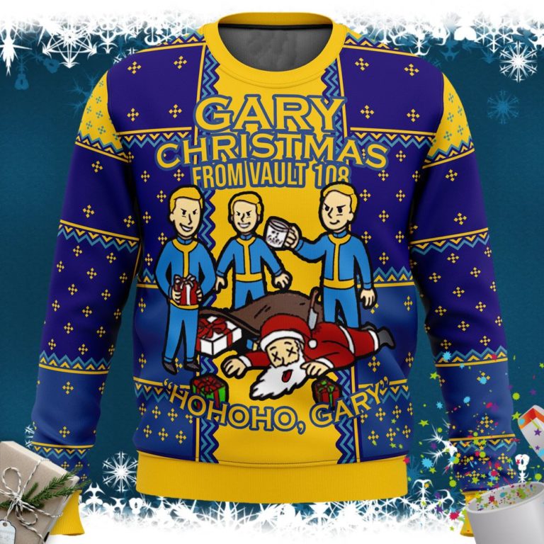 Fallout Gary Ugly Christmas Sweater
