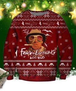 Fear And Loathing In Lvs 3d Print Ugly Christmas Sweater