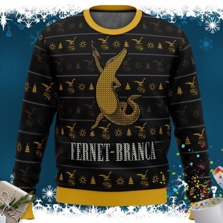 Fernet Branca Ugly Christmas Sweater