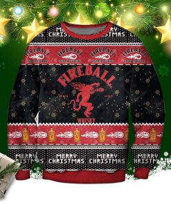 Fireball Cinnamon Ugly Christmas Sweatshirt RBSW110