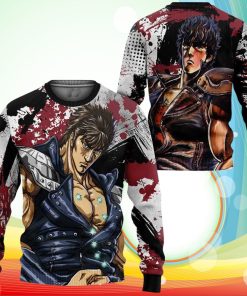 Fist of the North Star Anime Sweater Anime 3D Printed Sweaters Fist of the North Star Anime Sweater Anime 3D Printed Sweaters