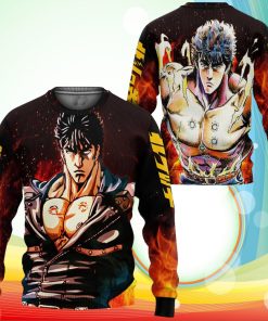 Fist of the North Star Sweater Anime 3D Printed Sweaters