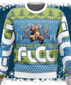 FLCL Fooly Cooly Alt Ugly Christmas Sweater