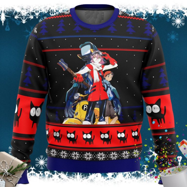 FLCL Poster Ugly Christmas Sweater
