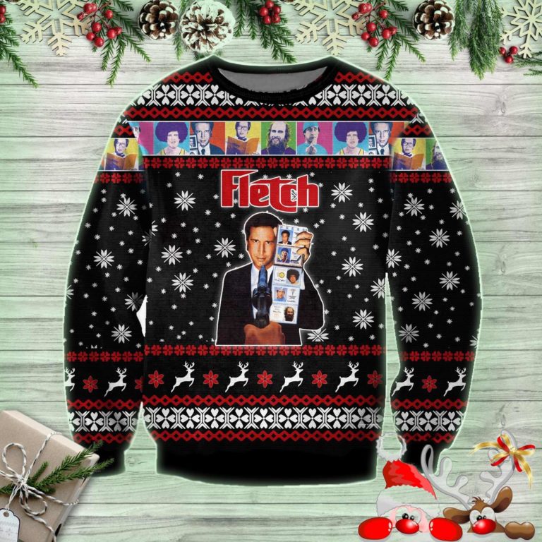 Fletch Ugly Christmas Sweatshirt