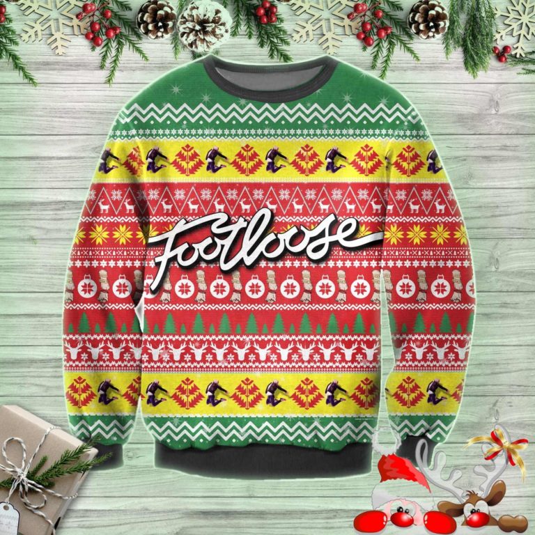 Footloose Ugly Christmas Sweatshirt, Sweater
