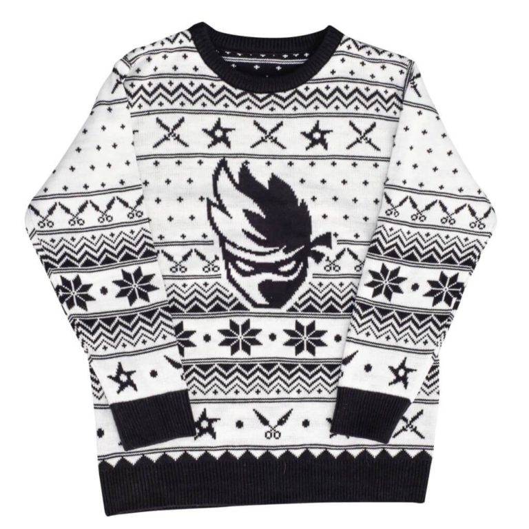 Fortnite Ninja Logo Christmas Sweater, Sweatshirt