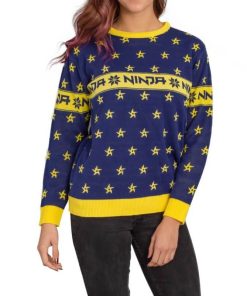 Fortnite Ninja Ugly Christmas Sweater With Shuriken