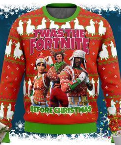Fortnite Twas Night Ugly Christmas Sweater