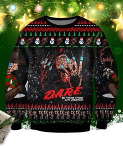 Freddy Krueger Knitting Pattern 3d Print Ugly Sweater Freddy Krueger Knitting Pattern 3d Print Ugly Sweater