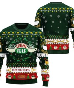 Friend Central Perk Ugly Christmas Sweatshirt