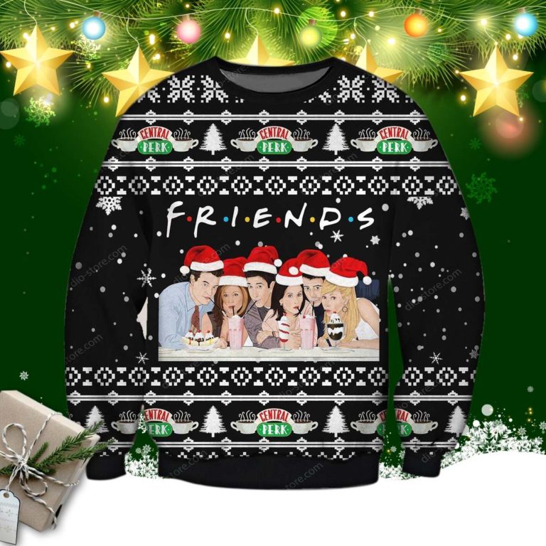 Friends 3d Print Ugly Sweater