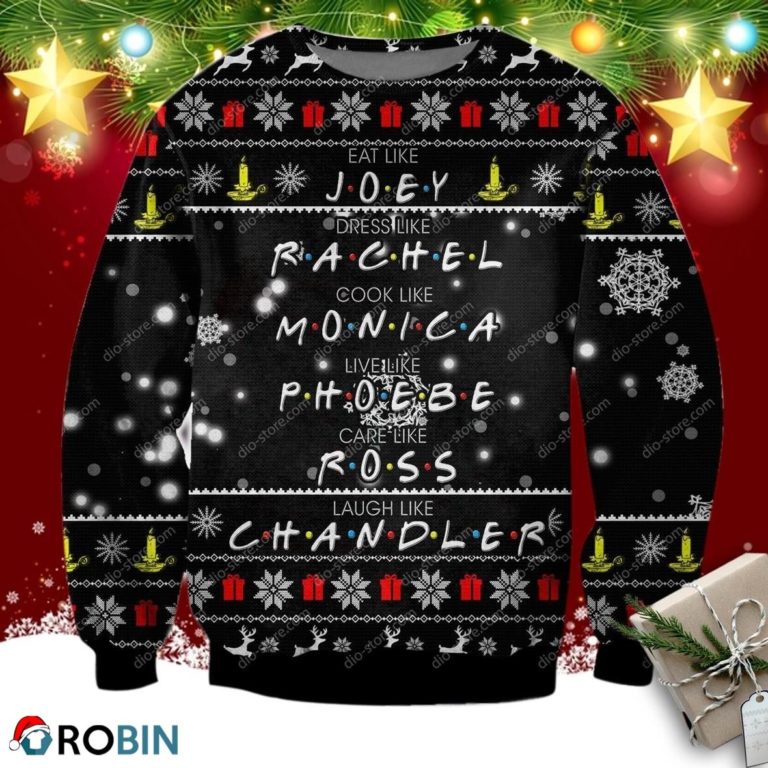 Friends – American Sitcom Ugly Christmas Sweatshirt