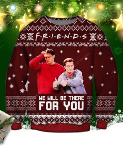 Friends Knitting Pattern 3d Print Ugly Christmas Sweater
