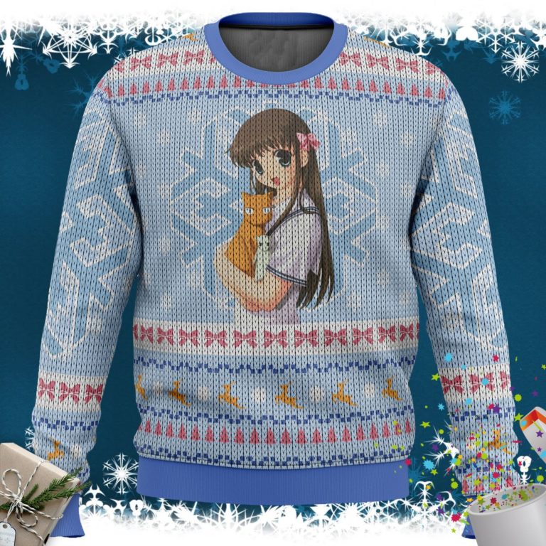 Fruits Basket Tooru Honda Ugly Christmas Sweater
