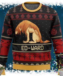 Fullmetal Alchemist Chimera Nina Tucker Ed-ward Ugly Christmas Sweater
