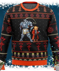 Fullmetal Alchemist Elrics Sprites Ugly Christmas Sweater