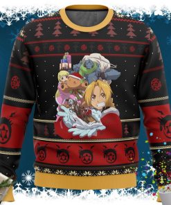 Fullmetal Alchemist Holidays Ugly Christmas Sweater