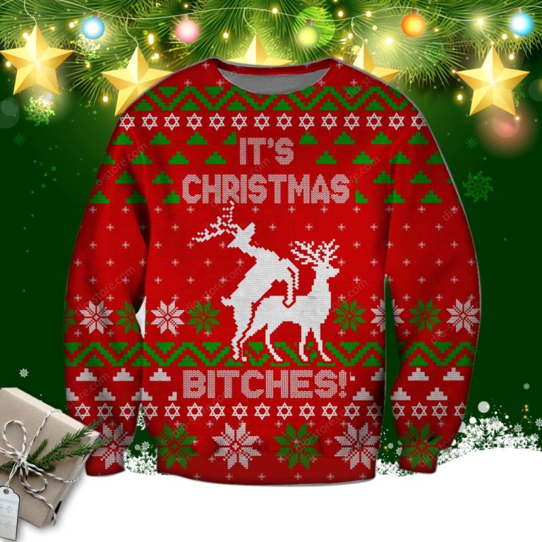 Funny Christmas 3d Print Ugly Christmas Sweater