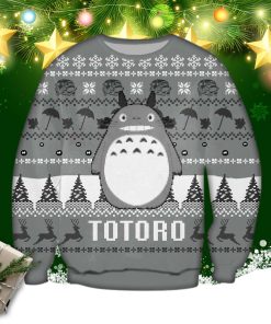 Funny Totoro Knitting Pattern 3d Print Ugly Sweater