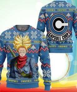 Future Trunks Ugly Christmas Sweater Anime Dragon Ball Xmas Gifts Future Trunks Ugly Christmas Sweater Anime Dragon Ball Xmas Gifts