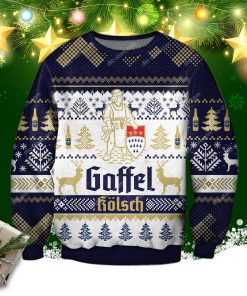 Gaffel Kolsch Beer 3d Print Ugly Sweatshirt