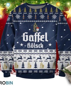Gaffel Kolsch Beer Ugly Christmas Sweatshirt