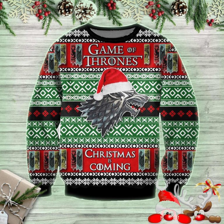Game Of Thrones Christmas Is Coming Ugly Sweatshirt