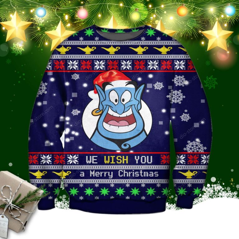Genie Knitting Pattern 3d Print Ugly Sweater