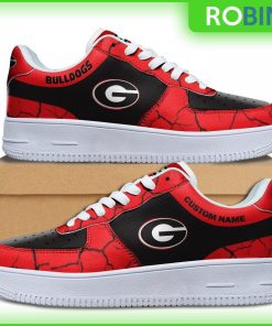 Georgia Bulldogs NCAA Custom AF1 Sneakes