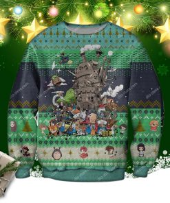 Ghibli Studio Characters 3d Print Ugly Christmas Sweatshirt Ghibli Studio Characters 3d Print Ugly Christmas Sweatshirt