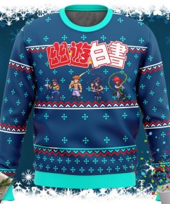 Ghost Fighter yuyu hakusho Ugly Christmas Sweater