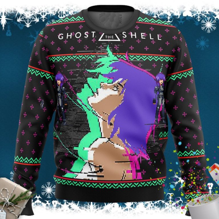 Ghost in the Shell Major Ugly Christmas Sweater