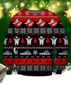 Ghostbusters 3d Print Ugly Christmas Sweatshirt