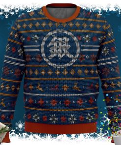 Gintama Gintoki Symbol Ugly Christmas Sweater