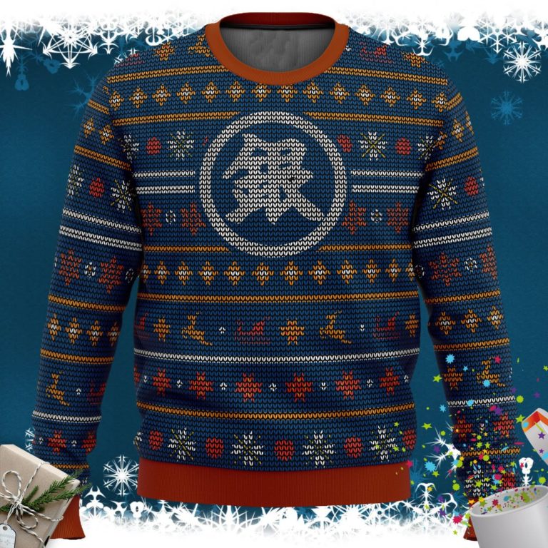 Gintama Gintoki Symbol Ugly Christmas Sweater