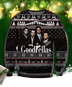 Goodfeallas Knitting Pattern 3d Print Ugly Christmas Sweater